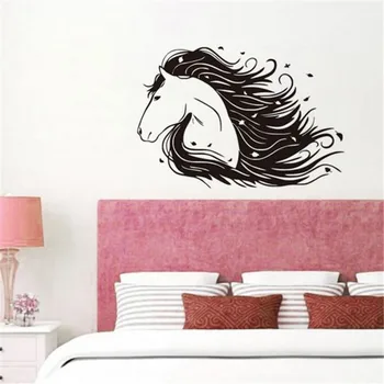 Beautiful Long Hair Horse Wall Sticker Vinyl Art Mural Animal Wall Decal For Kids Room Decor
Beautiful Long Hair Horse Wall Sticker Vinyl Art Mural Animal Wall Decal For Kids Room Decor