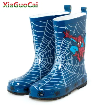 New Arrivals Kids Rain Boots Girls Boys Children Non-slip Rainboots Cartoons Spiderman Waterproof Rubber Fashion Shoes A46 10
New Arrivals Kids Rain Boots Girls Boys Children Non-slip Rainboots Cartoons Spiderman Waterproof Rubber Fashion Shoes A46 10