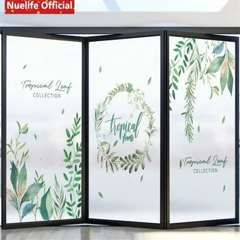 Garland leaf pattern electrostatic frosted glass film living room bedroom bathroom kids room kindergarten sunscreen window film
Garland leaf pattern electrostatic frosted glass film living room bedroom bathroom kids room kindergarten sunscreen window film