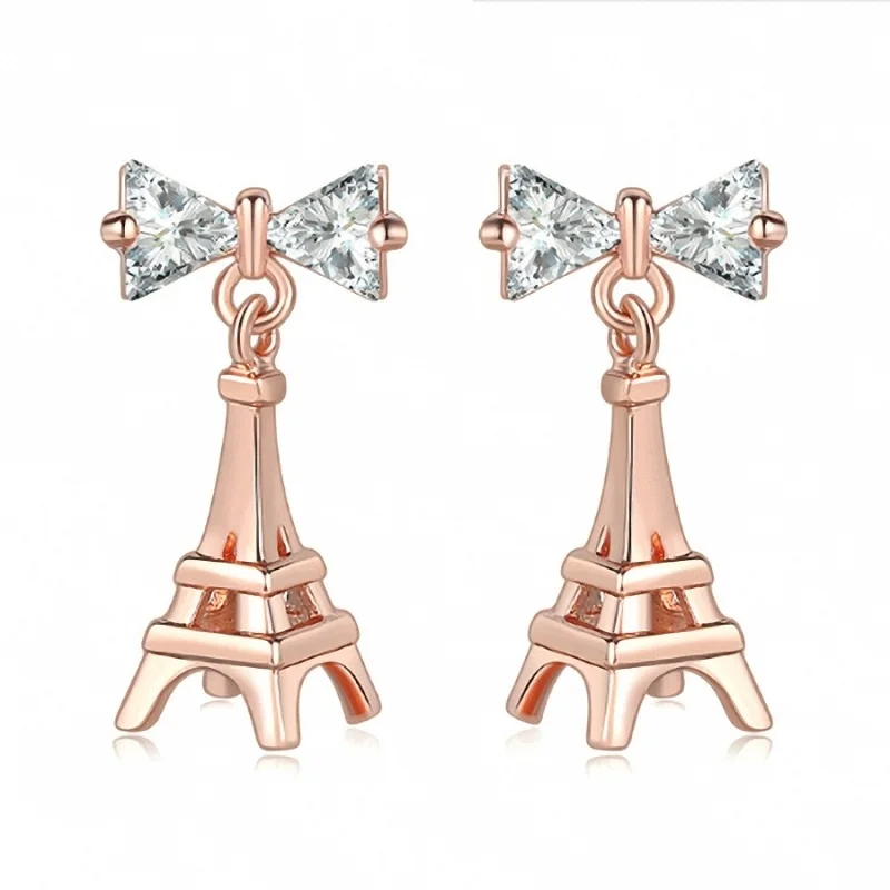 TRACYSWING Drop Earrings for Women Eiffel Tower Shape Unique Bowknot Crystal Gift Fashion Jewelry TWE003
TRACYSWING Drop Earrings for Women Eiffel Tower Shape Unique Bowknot Crystal Gift Fashion Jewelry TWE003