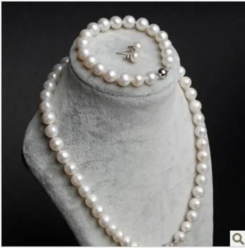 xiuli 00444 9-10mm 18-22"&7.5/8" Akoya Natural White Pearls Necklace&Bracelet SET
xiuli 00444 9-10mm 18-22"&7.5/8" Akoya Natural White Pearls Necklace&Bracelet SET