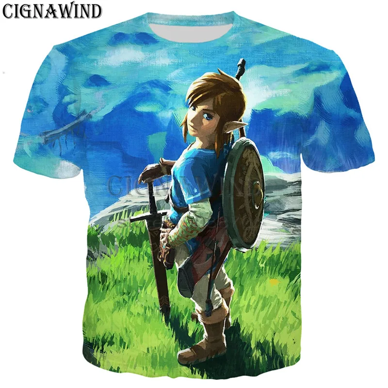 New popular Game The Legend Of Zelda: Breath Of The Wild t shirt men women 3D print favorite tshirt streetwear hip hop tops
New popular Game The Legend Of Zelda: Breath Of The Wild t shirt men women 3D print favorite tshirt streetwear hip hop tops