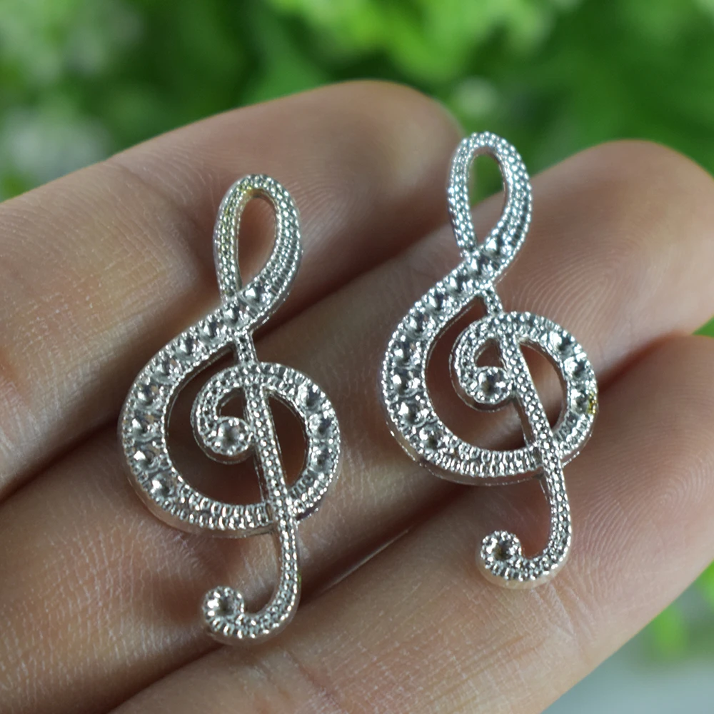 12pieces 33x15mm Bright Sliver Charm Pendant Music Jewelry Making DIY Handmade Craft
12pieces 33x15mm Bright Sliver Charm Pendant Music Jewelry Making DIY Handmade Craft