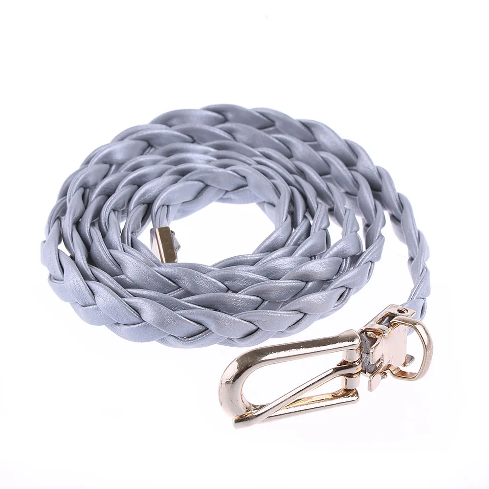 1PC Fashion Spring Summer Women Braided PU Leather Narrow Thin Buckle Strap Waist Belt All-Match Waistband
1PC Fashion Spring Summer Women Braided PU Leather Narrow Thin Buckle Strap Waist Belt All-Match Waistband