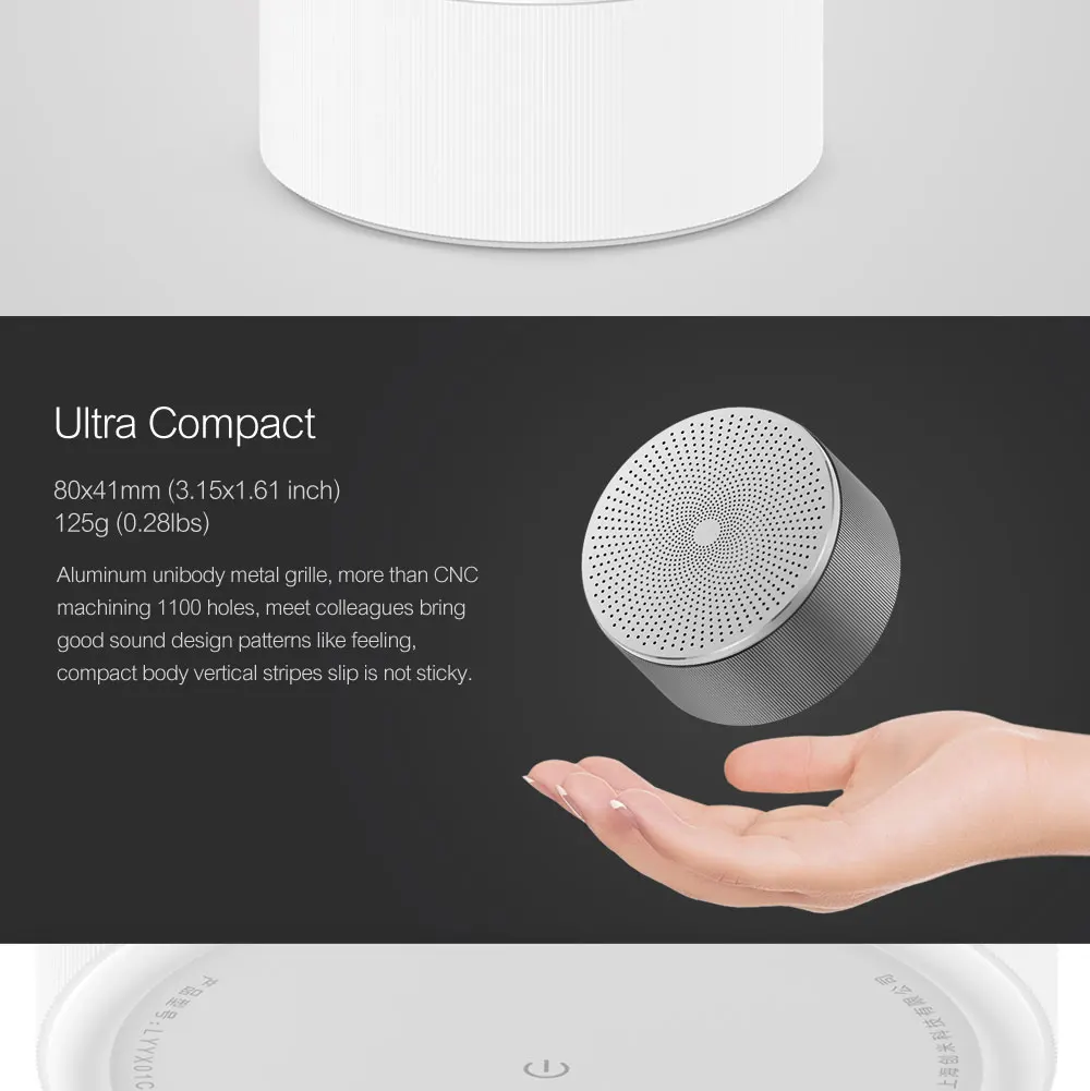Xiaomi Mi Bluetooth Speaker Stereo Wireless Mini Portable Bluetooth Speakers Music MP3 Player Small Steel Round Speaker 100% Original (9)
