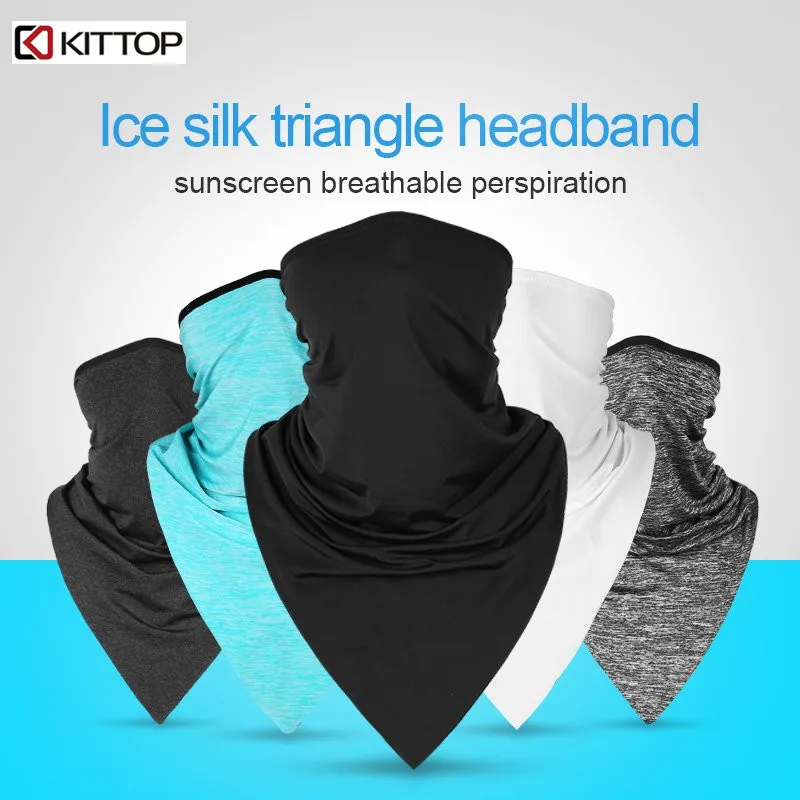 KITTOP Summer Cycling Half Face Mask Bike Ride Triangle Ice Fabric Neck Scarf Training Mask Anti-UV Bicycle Sport Facemask
KITTOP Summer Cycling Half Face Mask Bike Ride Triangle Ice Fabric Neck Scarf Training Mask Anti-UV Bicycle Sport Facemask