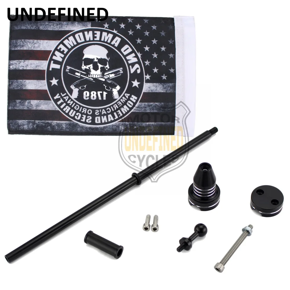UNDEFINED Motorbike Accessories Black Aluminum Rear Side Mount Flag Pole With USA Skull Flag For Harley Dyna FXDL Custom Street
UNDEFINED Motorbike Accessories Black Aluminum Rear Side Mount Flag Pole With USA Skull Flag For Harley Dyna FXDL Custom Street