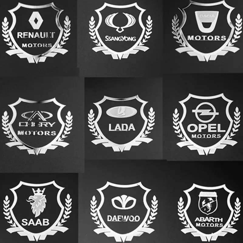 Metal Car Logo Sticker Emblem Badge case For Lada Renault Opel Dacia Ssangyong SAAB Daewoo Chery Abarth Golf Car Styling
Metal Car Logo Sticker Emblem Badge case For Lada Renault Opel Dacia Ssangyong SAAB Daewoo Chery Abarth Golf Car Styling