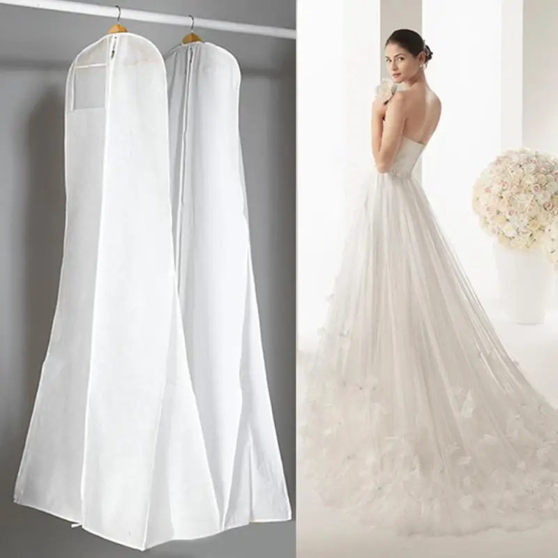1.8 M Professional Wedding Dress Non-woven Acrylic Fibers Fabrics Gown Extra Large With Storage Bag Dust Cover Hang Pouch
1.8 M Professional Wedding Dress Non-woven Acrylic Fibers Fabrics Gown Extra Large With Storage Bag Dust Cover Hang Pouch