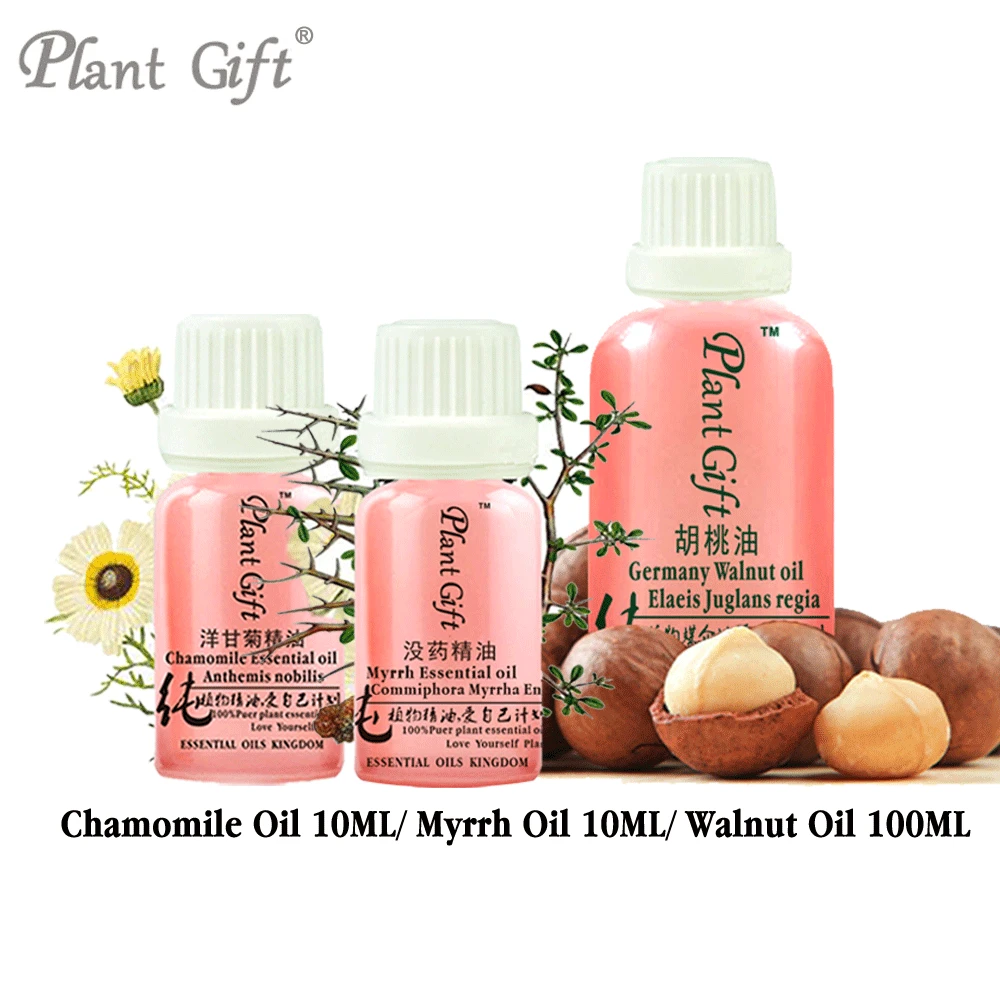 Moisturizing, Hydrating, Anti Sensitive, Acne Scars 100% Natural Chamomile Pure Essential / Myrrh / Walnut Oil 10ml
Moisturizing, Hydrating, Anti Sensitive, Acne Scars 100% Natural Chamomile Pure Essential / Myrrh / Walnut Oil 10ml