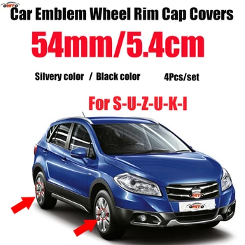 4Pcs 54MM 5.4CM Chrome Silvery/Black Car Logo Wheel Center Cap Covers Wheel Hub Cap for Swift Alto SX4 Jimnty Car Styling
4Pcs 54MM 5.4CM Chrome Silvery/Black Car Logo Wheel Center Cap Covers Wheel Hub Cap for Swift Alto SX4 Jimnty Car Styling