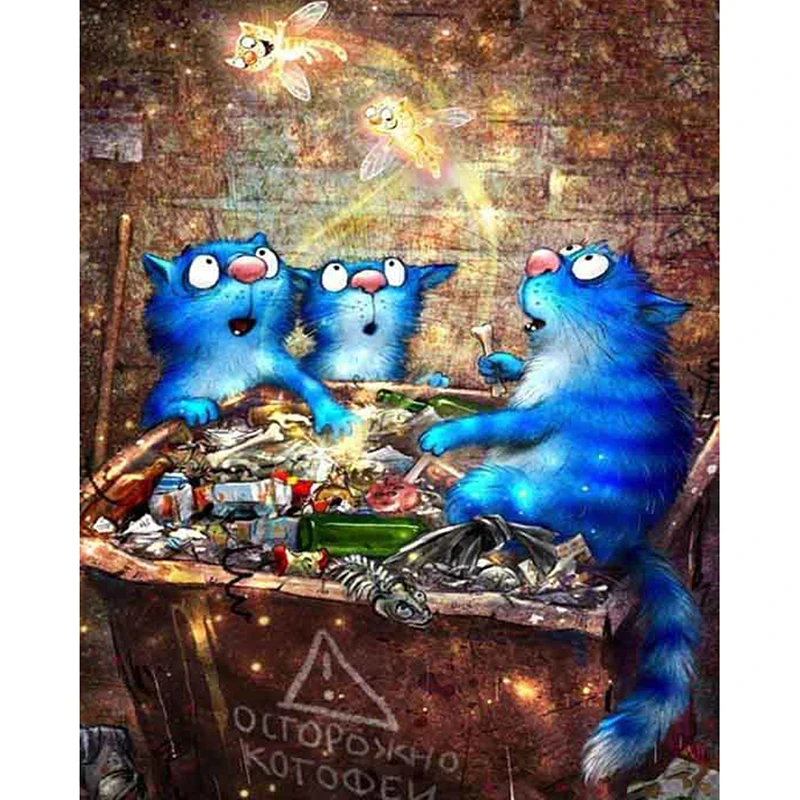 5D Diy Embroidery Needlework Cross Stitch Square Resin Full Diamond Painting Three Adventuring Cats KBL
5D Diy Embroidery Needlework Cross Stitch Square Resin Full Diamond Painting Three Adventuring Cats KBL