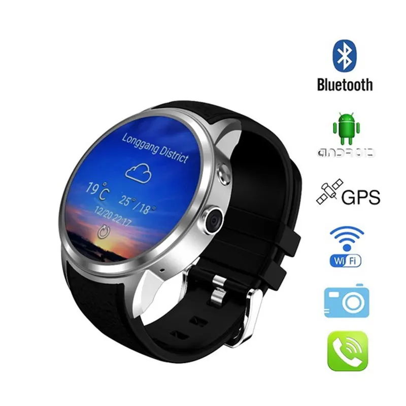 SIM Card Android Smart Watch Men's 3G Call Smartwatch Woman Bluetooth WiFi Heart Rate Sports Watches GPS 2 Million Pixel Camera
SIM Card Android Smart Watch Men's 3G Call Smartwatch Woman Bluetooth WiFi Heart Rate Sports Watches GPS 2 Million Pixel Camera
