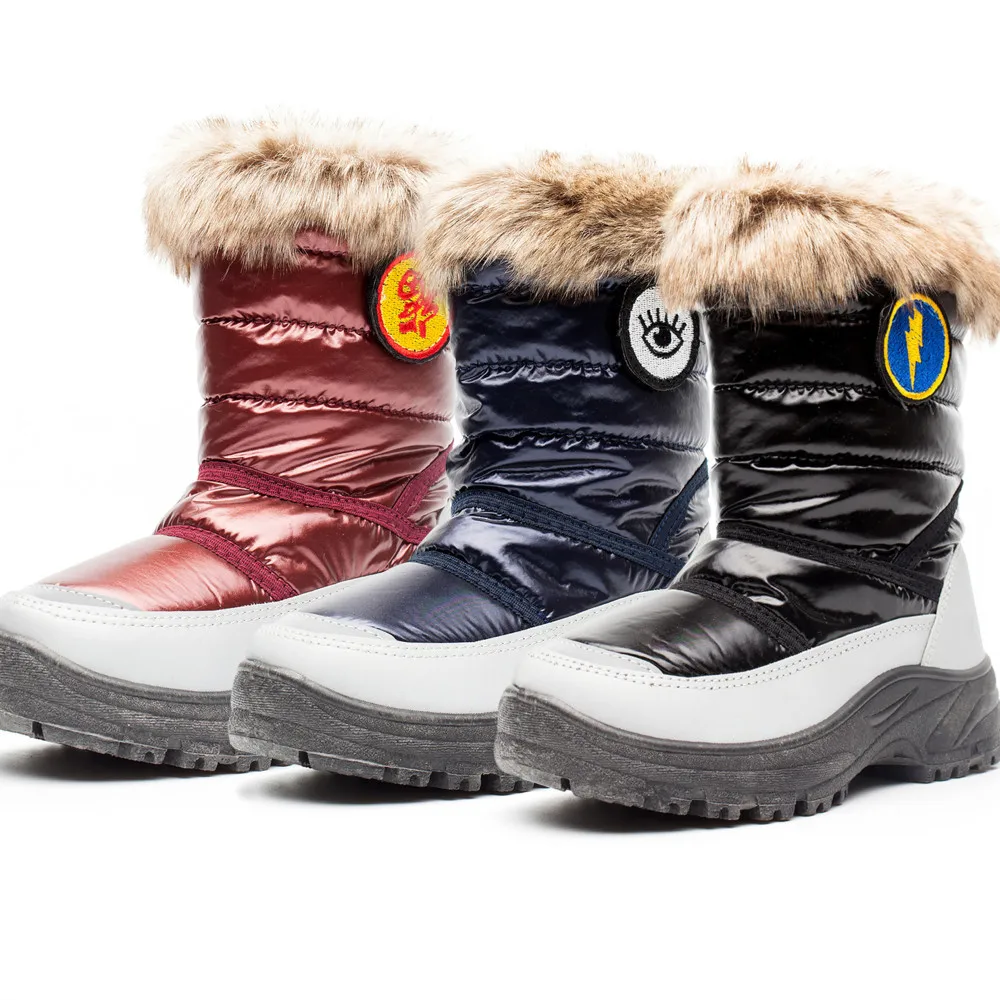 Novel and comfortable warm for 4-16 years old children snow boots plus cotton slip side zipper for boys and girls winter shoes
Novel and comfortable warm for 4-16 years old children snow boots plus cotton slip side zipper for boys and girls winter shoes