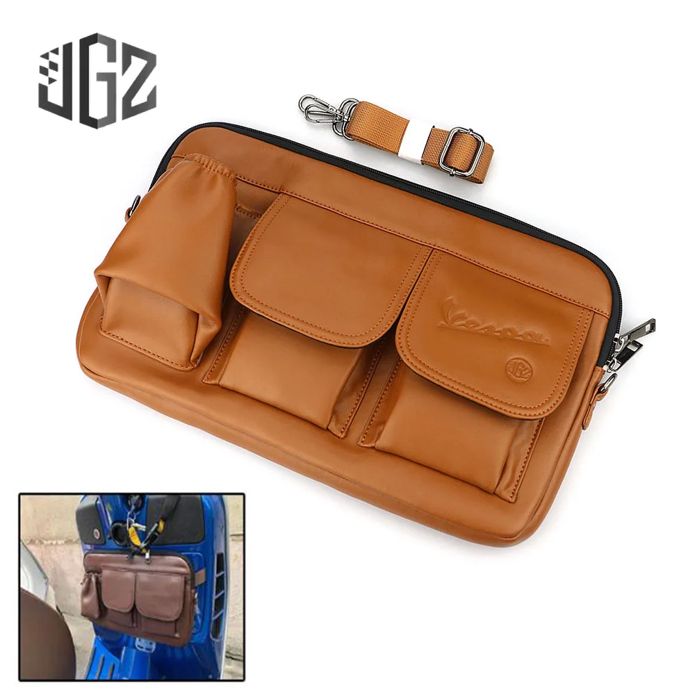 Universal Motorcycle Genuine Leather Luggage Bag Scooter Storage Bags For VESPA Piaggio GTS 300 Primavera Sprint 150 GTV LX LXV
Universal Motorcycle Genuine Leather Luggage Bag Scooter Storage Bags For VESPA Piaggio GTS 300 Primavera Sprint 150 GTV LX LXV