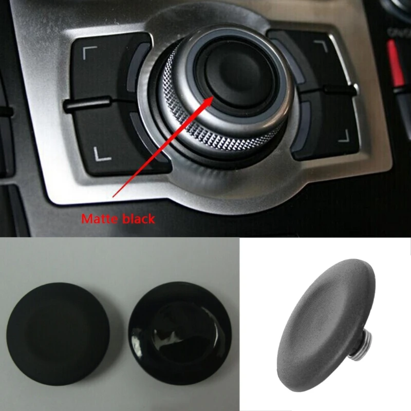 

Hot New 1 Pc MMI Knob Joystick Button Cap Auto Car Protective Cover Repair Tool For Audi A4L A5 Q5 A6L Q7 A8 High Quality