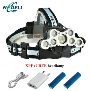 9 LED headlight super bright headlamp usb rechargeable head lamp CREE XML T6 18650 head torch high power led torch flash light
9 LED headlight super bright headlamp usb rechargeable head lamp CREE XML T6 18650 head torch high power led torch flash light