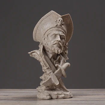 Modern Home Decor Resin Pirate Captain Figurine Home ev dekorasyon aksesuarlar Crafts Figurine Abstract TV Cabinet Artesanato
Modern Home Decor Resin Pirate Captain Figurine Home ev dekorasyon aksesuarlar Crafts Figurine Abstract TV Cabinet Artesanato
