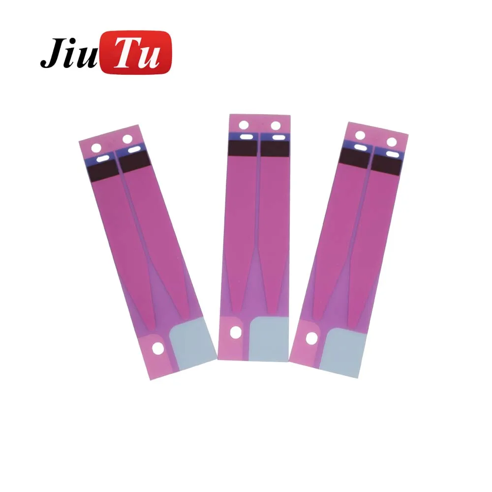 Original Battery Adhesive Sticker For iPhone X 5s 5c 6 6s 7 8 plus Battery Glue Tape Strip Tab Replacement Part jiutu (6)