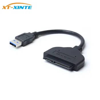 High Speed USB 3.0 to 22 Pin SATA Adapter Cable USB3.0 to 7+15P 22Pin Converter for 2.5 inch 2.5" SSD HDD Hard Disk Drive Driver
High Speed USB 3.0 to 22 Pin SATA Adapter Cable USB3.0 to 7+15P 22Pin Converter for 2.5 inch 2.5" SSD HDD Hard Disk Drive Driver