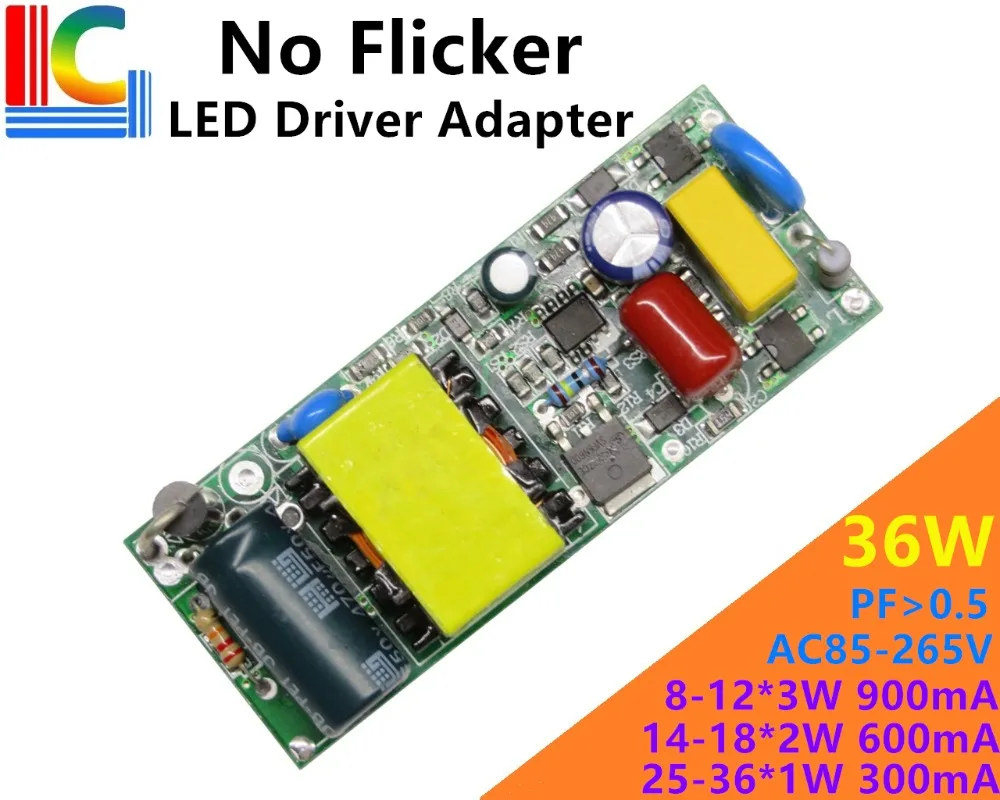 Freeshipping no flick 12*3W 18*2W 36*1W LED Driver 300mA 400mA 500mA 600mA 700mA 900mA LED Transformer LED Bulb Power Supply
Freeshipping no flick 12*3W 18*2W 36*1W LED Driver 300mA 400mA 500mA 600mA 700mA 900mA LED Transformer LED Bulb Power Supply