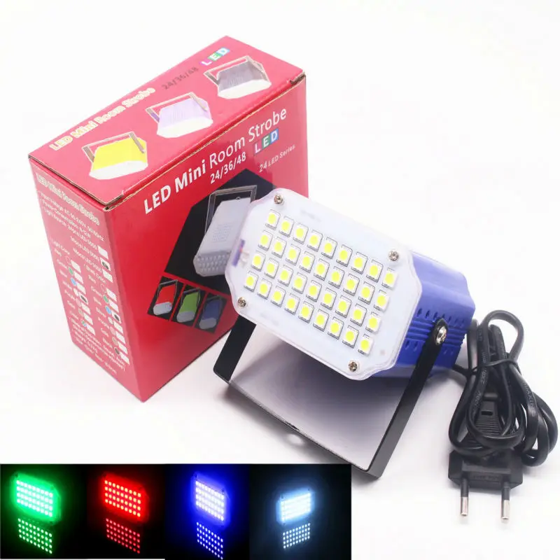 Stage LED Light 36pcs DJ Strobe Light Flash Light Club Party festa Disco DJStroboscope Bulb family Party KTV AC90-220V White RGB
Stage LED Light 36pcs DJ Strobe Light Flash Light Club Party festa Disco DJStroboscope Bulb family Party KTV AC90-220V White RGB