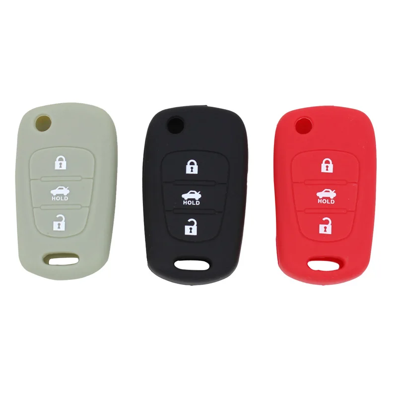 New Car Styling 3 Button Flip Key Shell Cover Case Silicone Skin Fob For Hyundai i20 i30 IX35 Elantra Accent Silicone Key Cover
New Car Styling 3 Button Flip Key Shell Cover Case Silicone Skin Fob For Hyundai i20 i30 IX35 Elantra Accent Silicone Key Cover