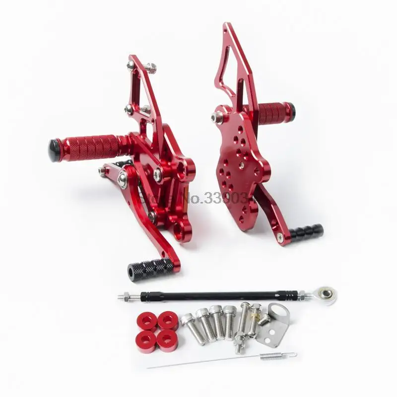 Adjustable CNC Motorbike Rearset Rear set Foot Rest Pegs for Yamaha YZF-R25/R3 2014 2015 2016 Red
Adjustable CNC Motorbike Rearset Rear set Foot Rest Pegs for Yamaha YZF-R25/R3 2014 2015 2016 Red