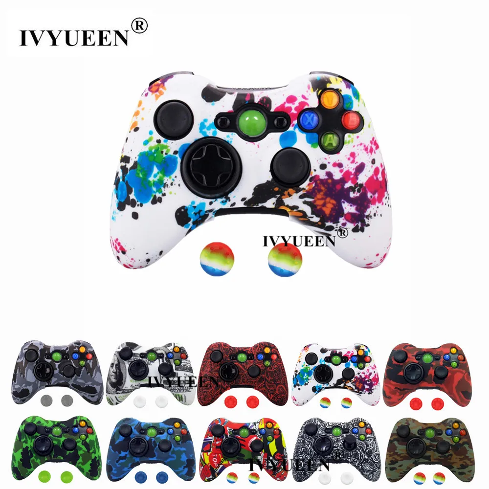 IVYUEEN Camo Silicone Skin Cover for Microsoft Xbox 360 Wired / Wireless Console Grip Case Protector Cover Game Accessories
IVYUEEN Camo Silicone Skin Cover for Microsoft Xbox 360 Wired / Wireless Console Grip Case Protector Cover Game Accessories