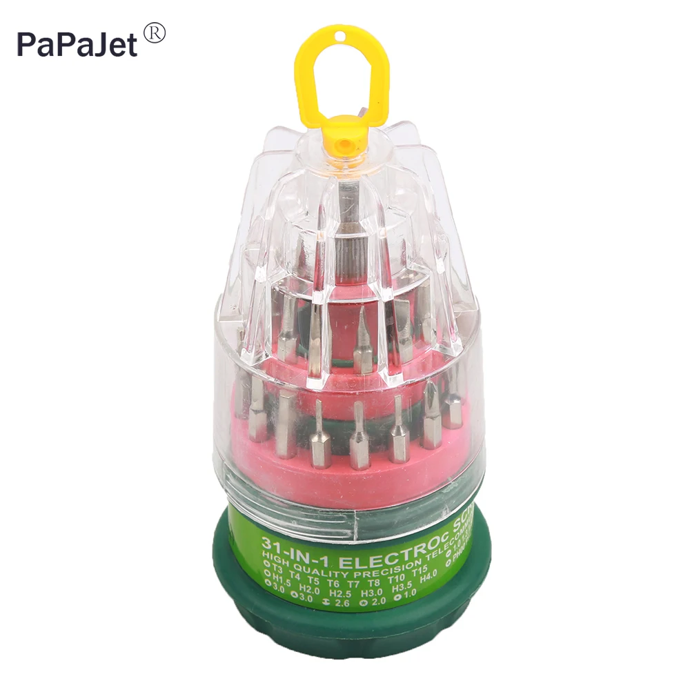31 in 1 Screwdriver Set Mobile Phone Repair Kit Tools T4 T5 T6 T7 T8 T10 T15 T20 Shipping From Unite States
31 in 1 Screwdriver Set Mobile Phone Repair Kit Tools T4 T5 T6 T7 T8 T10 T15 T20 Shipping From Unite States