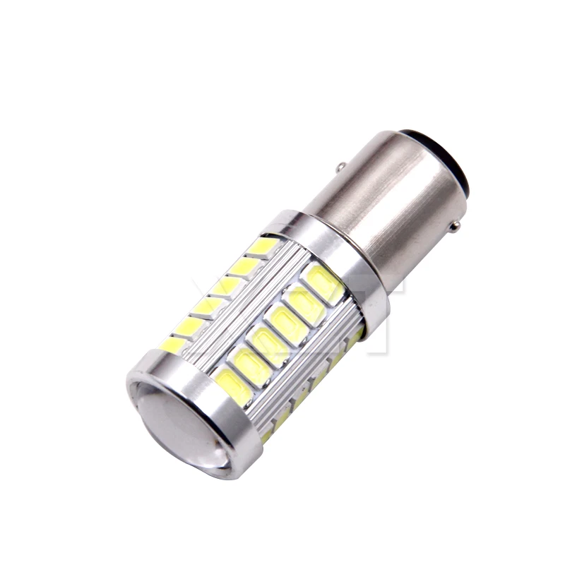 

1pcs/lot S25 P21W 1156 BA15S 1157 5630 33SMD 5730 LED high power led Car Auto led bulb light 33led