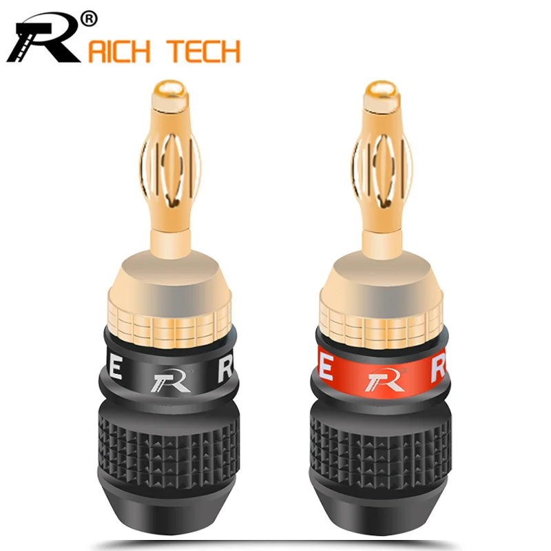 2pcs BIG SALE R Banana Plug Connector Speaker Corrosion-Resistant Banana Connector for Audio Video Amplifier Speaker Cable Jack
2pcs BIG SALE R Banana Plug Connector Speaker Corrosion-Resistant Banana Connector for Audio Video Amplifier Speaker Cable Jack