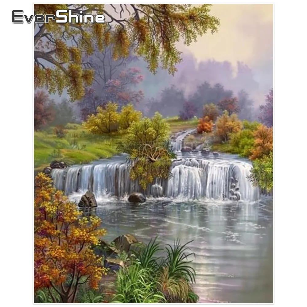 Evershine Diamond Mosaic Full Square Rhinestone Diamond Painting Cross Stitch Landscape Diamond Embroidery Pattern Decoration
Evershine Diamond Mosaic Full Square Rhinestone Diamond Painting Cross Stitch Landscape Diamond Embroidery Pattern Decoration
