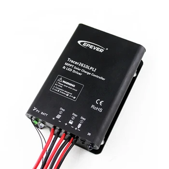 Tracer2610LPLI Lithium battery 10A MPPT Solar charge controller with Timer IP67 LED Driver programmed By Mobile APP function
Tracer2610LPLI Lithium battery 10A MPPT Solar charge controller with Timer IP67 LED Driver programmed By Mobile APP function