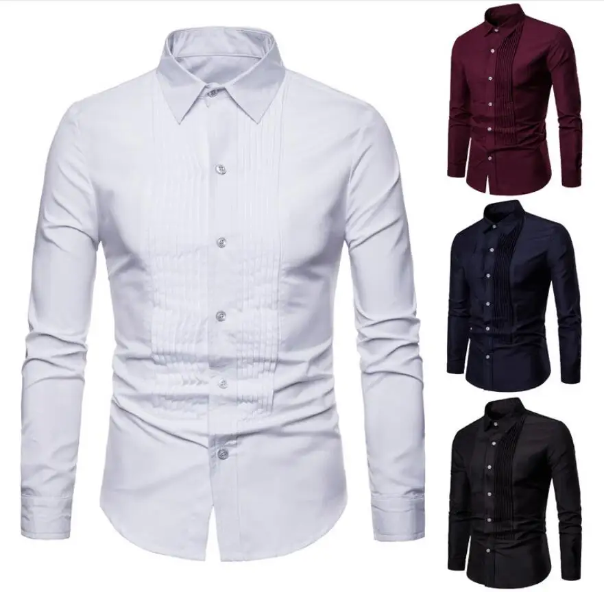 2019 White Hot selling Fashion Groom Tuxedos Shirts High quality Best Man Groomsmen Men Wedding Shirts Formal Occasion Handsome
2019 White Hot selling Fashion Groom Tuxedos Shirts High quality Best Man Groomsmen Men Wedding Shirts Formal Occasion Handsome