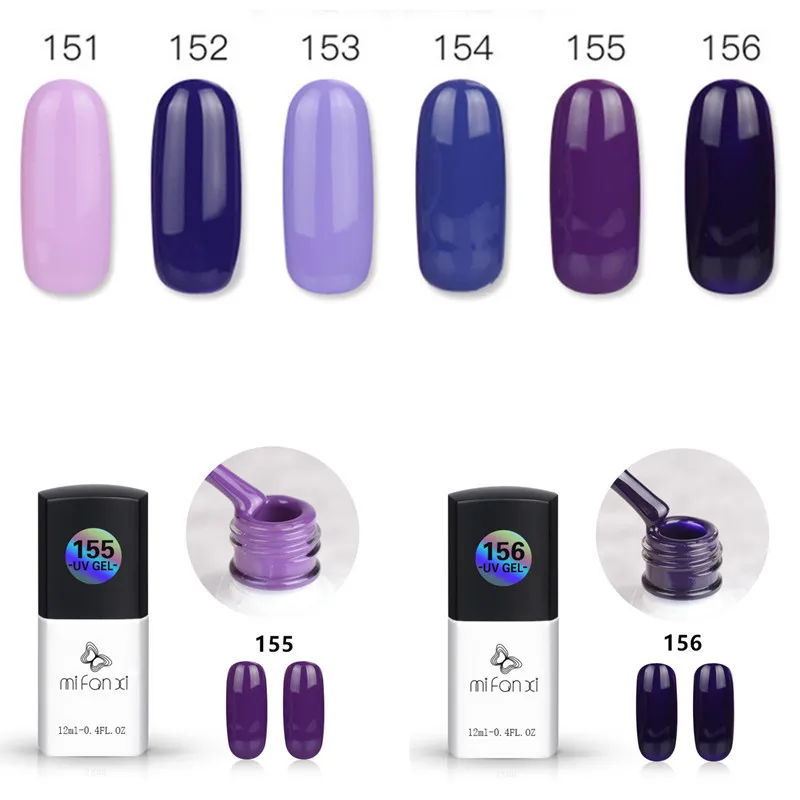 MiFanXi Purple Series Nail Gel Polish DIY Nail Art Decoration Varnish 12ml 1 Bottle Manicure Nail Art Gel Varnish Tool
MiFanXi Purple Series Nail Gel Polish DIY Nail Art Decoration Varnish 12ml 1 Bottle Manicure Nail Art Gel Varnish Tool