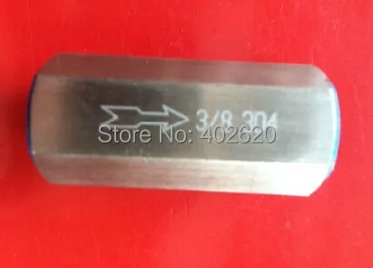 2pcs/lots, free shipping, 3/4" thread KSA-06 stainless steel one way valve, non return check valve, pneumatic type
2pcs/lots, free shipping, 3/4" thread KSA-06 stainless steel one way valve, non return check valve, pneumatic type