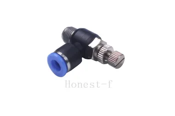 Pneumatic Push to Connect Coupler 1/4" OD Tube x 1/8" Male NPT Meter Out Flow Speed Control Fitting
Pneumatic Push to Connect Coupler 1/4" OD Tube x 1/8" Male NPT Meter Out Flow Speed Control Fitting