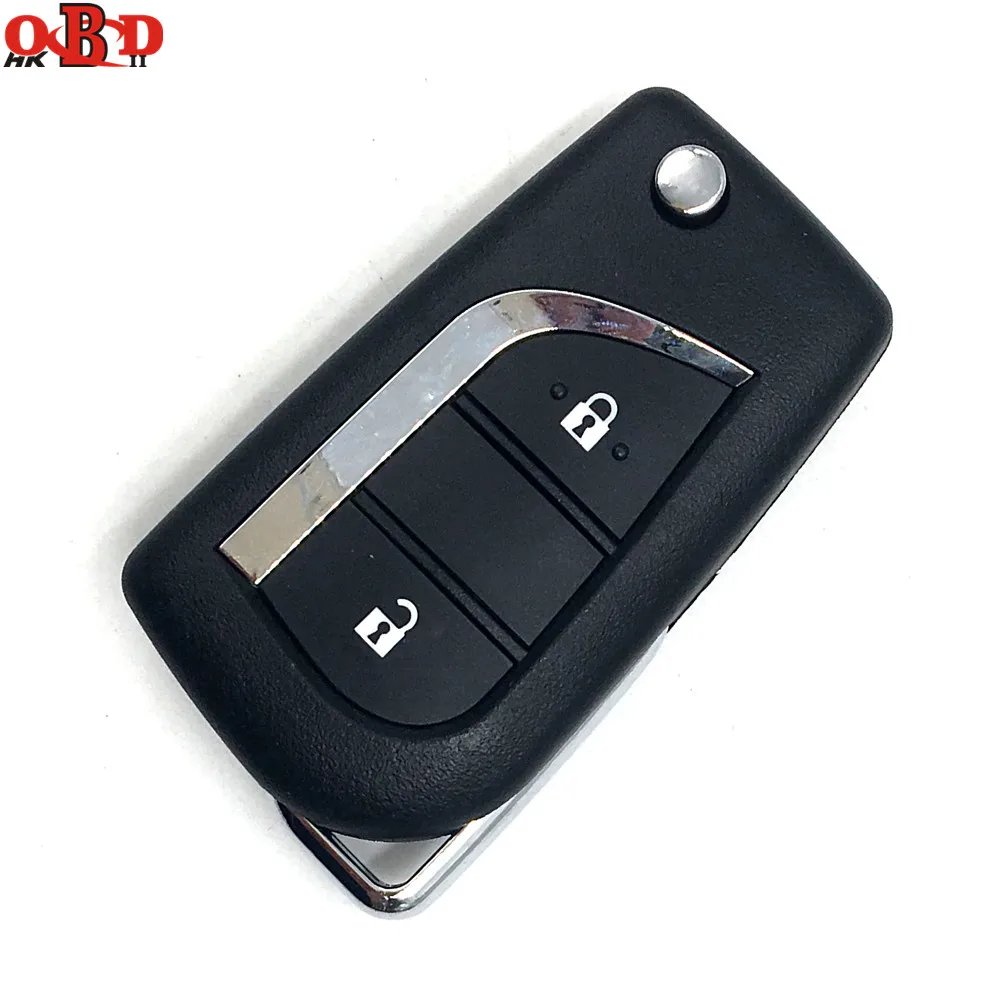 HKOBDII 2 Buttons Folding Remote Car Key With 4D67/G/4C chip For Toyota Corolla RAV4(315MHz) before 2013 Model
HKOBDII 2 Buttons Folding Remote Car Key With 4D67/G/4C chip For Toyota Corolla RAV4(315MHz) before 2013 Model