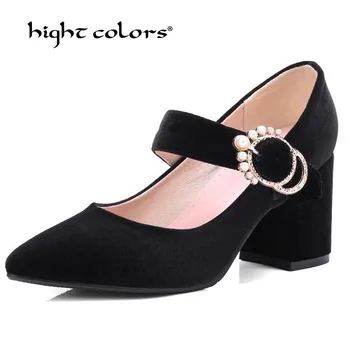 New 2019 Fashion Buckle Strap Women Pumps Sexy Pointed Toe Wedding Party nightclub Red Green Black High Heels Shoes Woman DX932
New 2019 Fashion Buckle Strap Women Pumps Sexy Pointed Toe Wedding Party nightclub Red Green Black High Heels Shoes Woman DX932