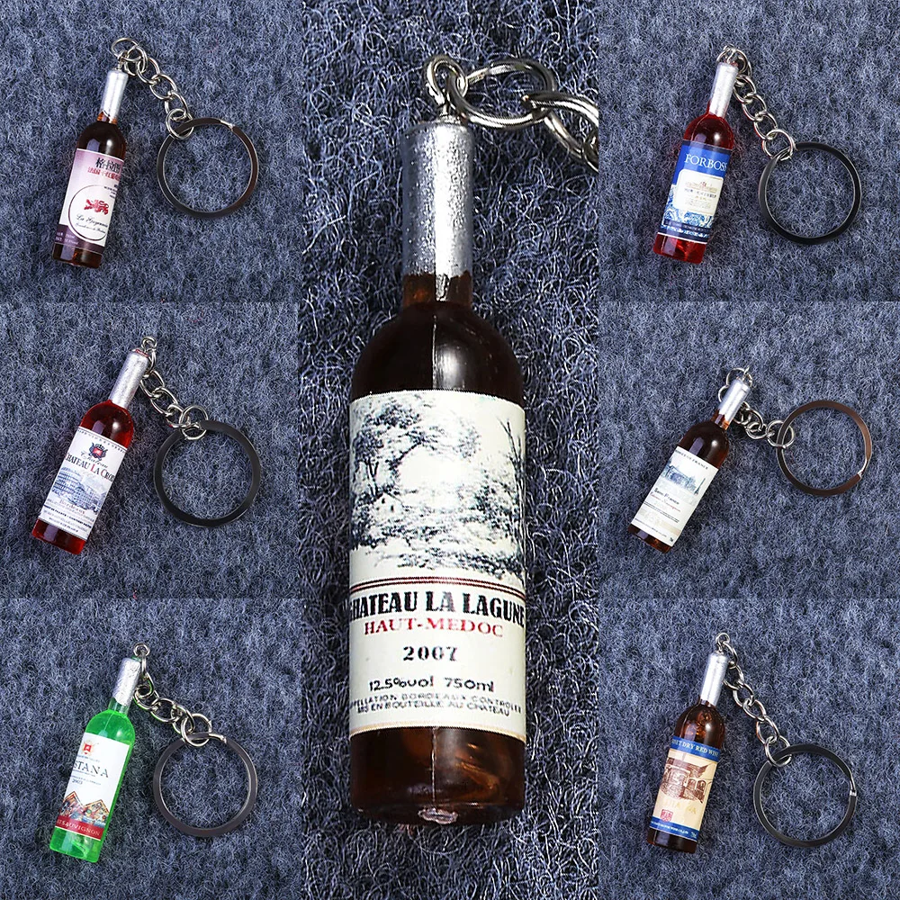 Random Color Creative Personality Imitation Plastic Beer Bottle Keychain Promotional Gifts Simple Jewelry Car Key Rings
Random Color Creative Personality Imitation Plastic Beer Bottle Keychain Promotional Gifts Simple Jewelry Car Key Rings
