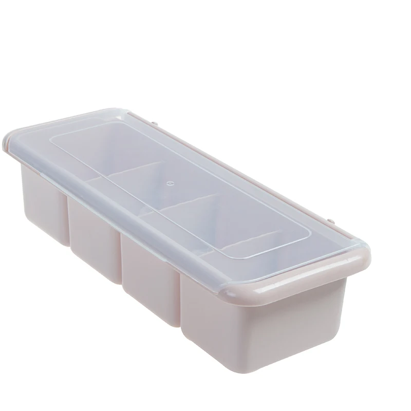 BF040 Kitchen Supplies spice jar Seasoning Box Condiment box Castor Sugar Bowl seasoning box with spoon 29*10.5*7cm
BF040 Kitchen Supplies spice jar Seasoning Box Condiment box Castor Sugar Bowl seasoning box with spoon 29*10.5*7cm