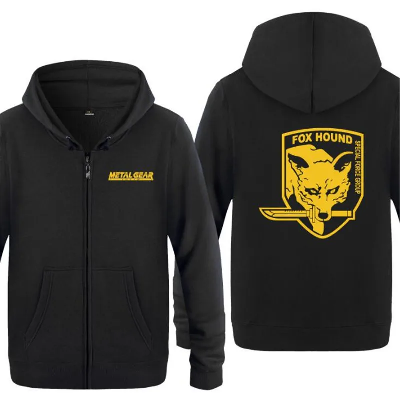 Mens Hoodie Games Metal Gear Solid FOX HOUND Hoodies Men Fleece Long Sleeve Zipper Jacket Sweatshirt Skate Fitness Tracksuit
Mens Hoodie Games Metal Gear Solid FOX HOUND Hoodies Men Fleece Long Sleeve Zipper Jacket Sweatshirt Skate Fitness Tracksuit