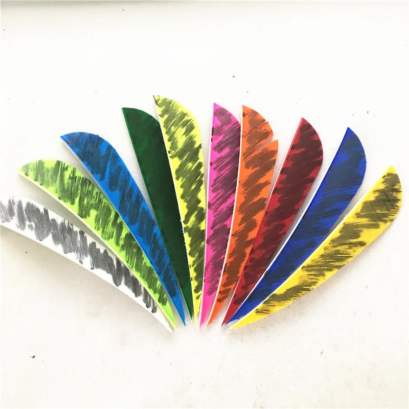 50pcs 4" Water drop Vanes Shape Fletching Feathers Archery Hunting Shooting Arrow Feather Real Turkey Feather Arrow Camouflage
50pcs 4" Water drop Vanes Shape Fletching Feathers Archery Hunting Shooting Arrow Feather Real Turkey Feather Arrow Camouflage