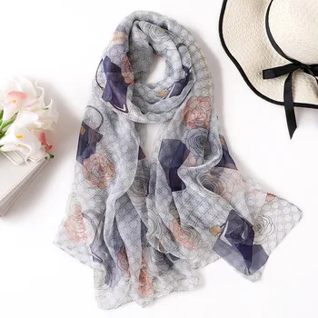 China Brand good Silk Women Fashion Large size printed Scarves Summer and Autumn Foulard lady Designer Shawl Wrap Neck Bandana
China Brand good Silk Women Fashion Large size printed Scarves Summer and Autumn Foulard lady Designer Shawl Wrap Neck Bandana