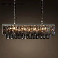 European retro square crystal pendant lamp hotel living room dining room American luxury modern iron crystal lamp free shipping
European retro square crystal pendant lamp hotel living room dining room American luxury modern iron crystal lamp free shipping