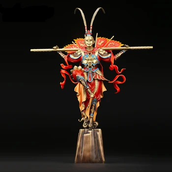 Chinese Style Copper Buddha Statue Sun Goku Home Decoration Sculpture Hand Painted Decorative Buddha Statue
Chinese Style Copper Buddha Statue Sun Goku Home Decoration Sculpture Hand Painted Decorative Buddha Statue