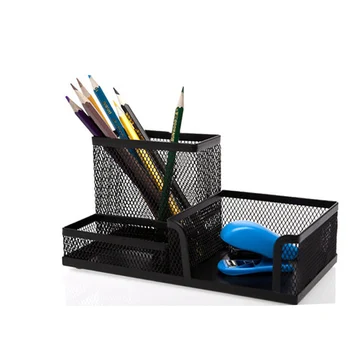 Desk Organizer Metal Black Mesh Style Desktop Office Pen Pencil Holder Storage Classy
Desk Organizer Metal Black Mesh Style Desktop Office Pen Pencil Holder Storage Classy