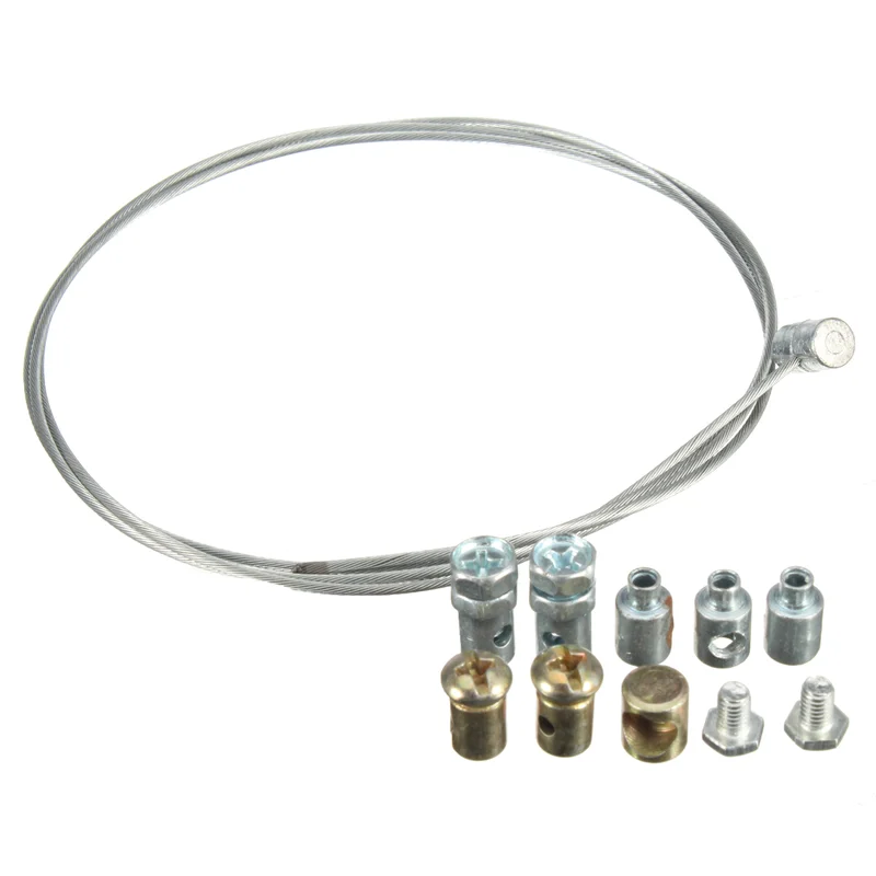 9pcs/set Universal 1pcs Motorcycle Emergency Throttle Accelerator Cable with 8pcs Nut for Yamaha/ Suzuki / Kawaski
9pcs/set Universal 1pcs Motorcycle Emergency Throttle Accelerator Cable with 8pcs Nut for Yamaha/ Suzuki / Kawaski