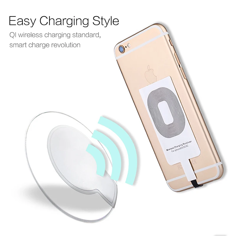 Universal QI Wireless Charger Receiver for iPhone 5s 6 6s 7 Plus Android Micro USB Type A B Charging Receiver Wireless Adapter
Universal QI Wireless Charger Receiver for iPhone 5s 6 6s 7 Plus Android Micro USB Type A B Charging Receiver Wireless Adapter